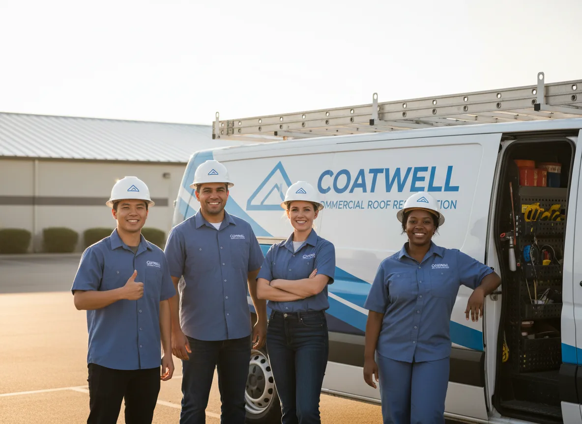 Commercial roof coating company in New Providence, IA